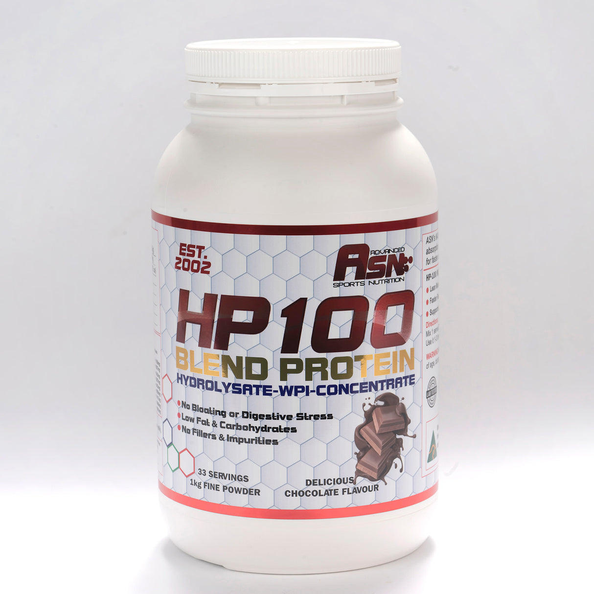 HP-100 Blend Protein Hydrolysate-WPI-Concentrate Vanilla