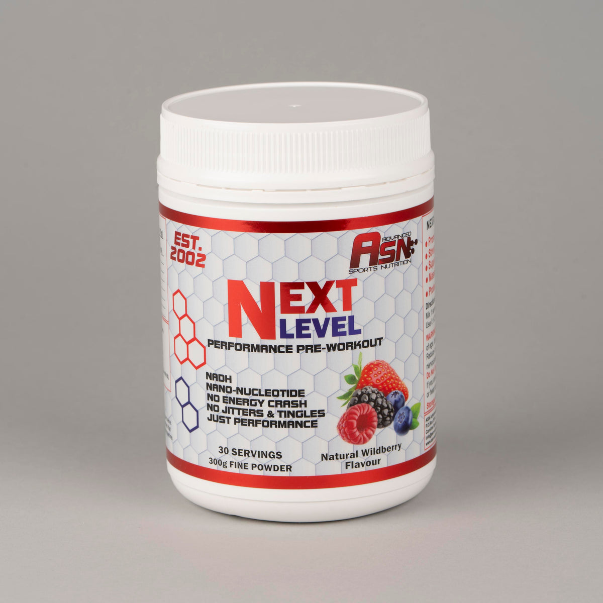 NEXT LEVEL Performance Pre-workout – ASN Advanced Sports Nutrition