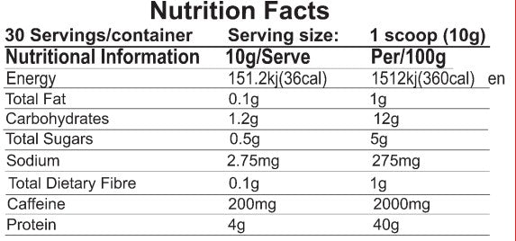 NEXT LEVEL Performance Pre-workout